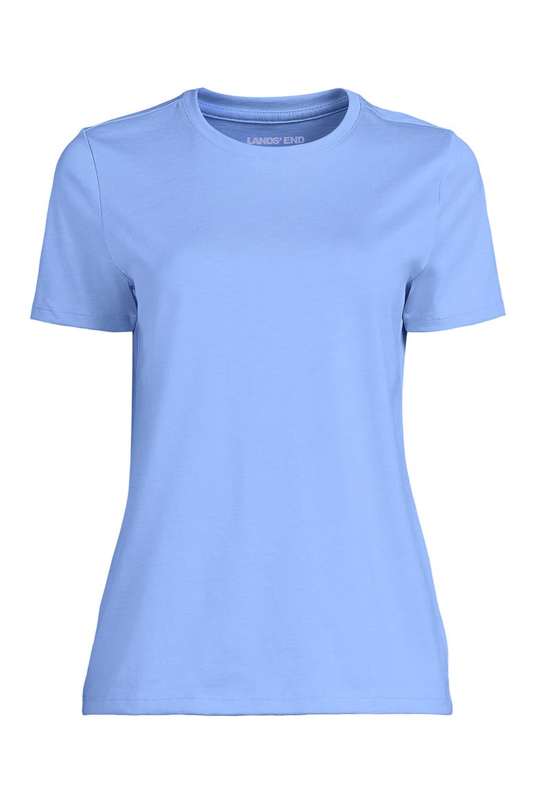 Supima Cotton Crew Neck T-Shirt, Alternate, color, Clear Blue Sky
