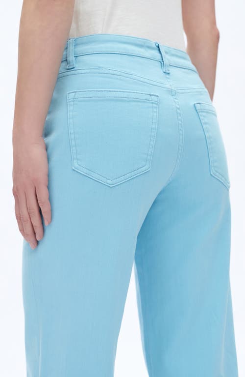 Bayeas Mid Rise Wide Leg Jeans In Blue