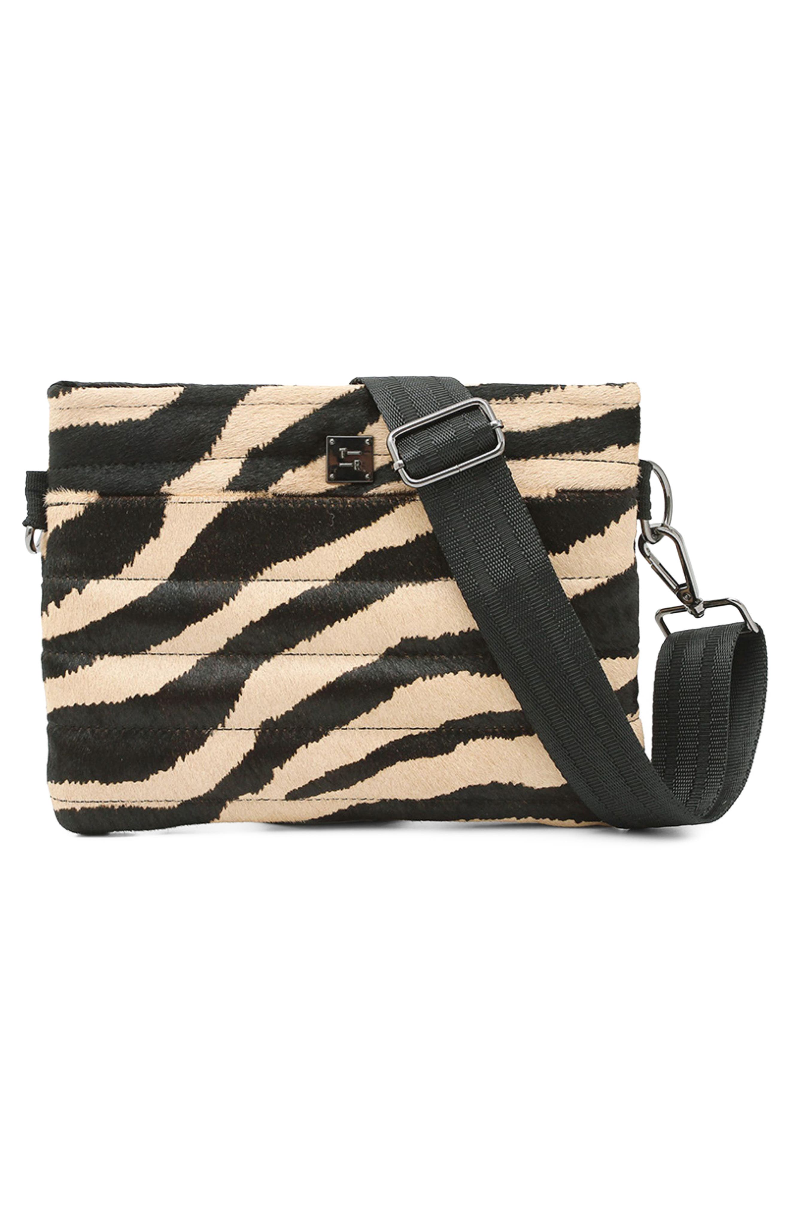 Bum Bag 2.0 Leather Crossbody Bag, Main, color, ZEBRA PONY