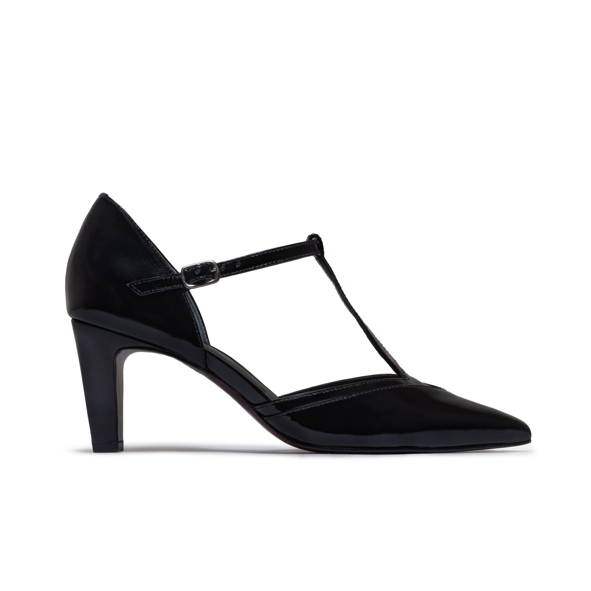 Gianna T-Strap Pump, Main, color, BLACK