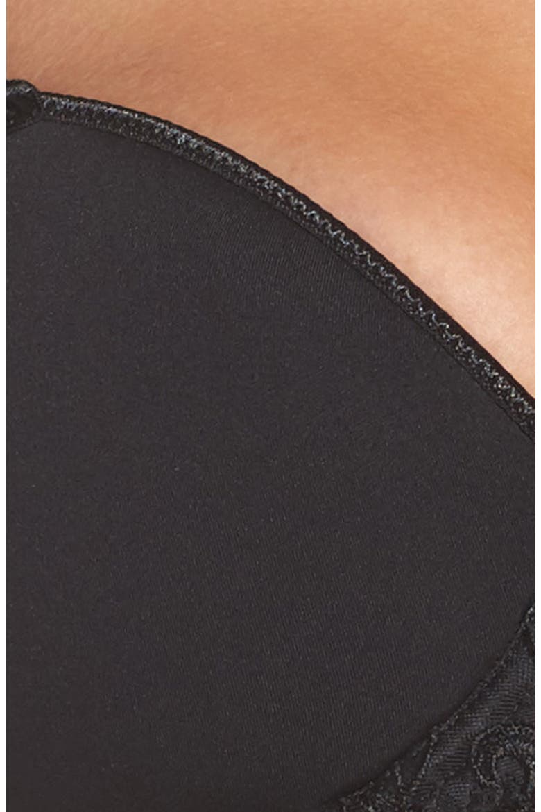 Andora 3D Molded Underwire Bra, Alternate, color, BLACK