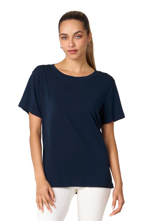 Rebody Essentials Oversized Short Sleeve Top