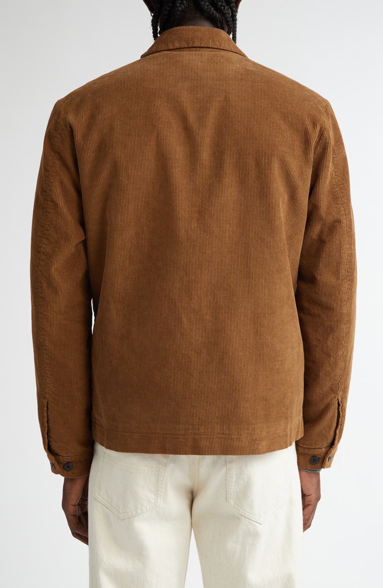 Sunspel Corduroy Harrington Jacket, Alternate, color, 
