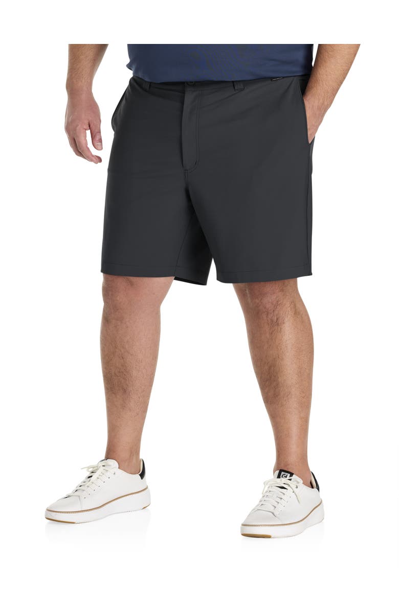 TravisMathew Fit By DXL Big & Tall Wanderlust Shorts, Main, color, Black
