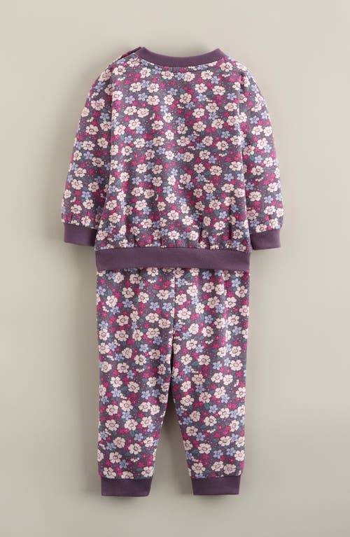 Tucker + Tate Print Fleece Sweatshirt & Joggers Set In Multi