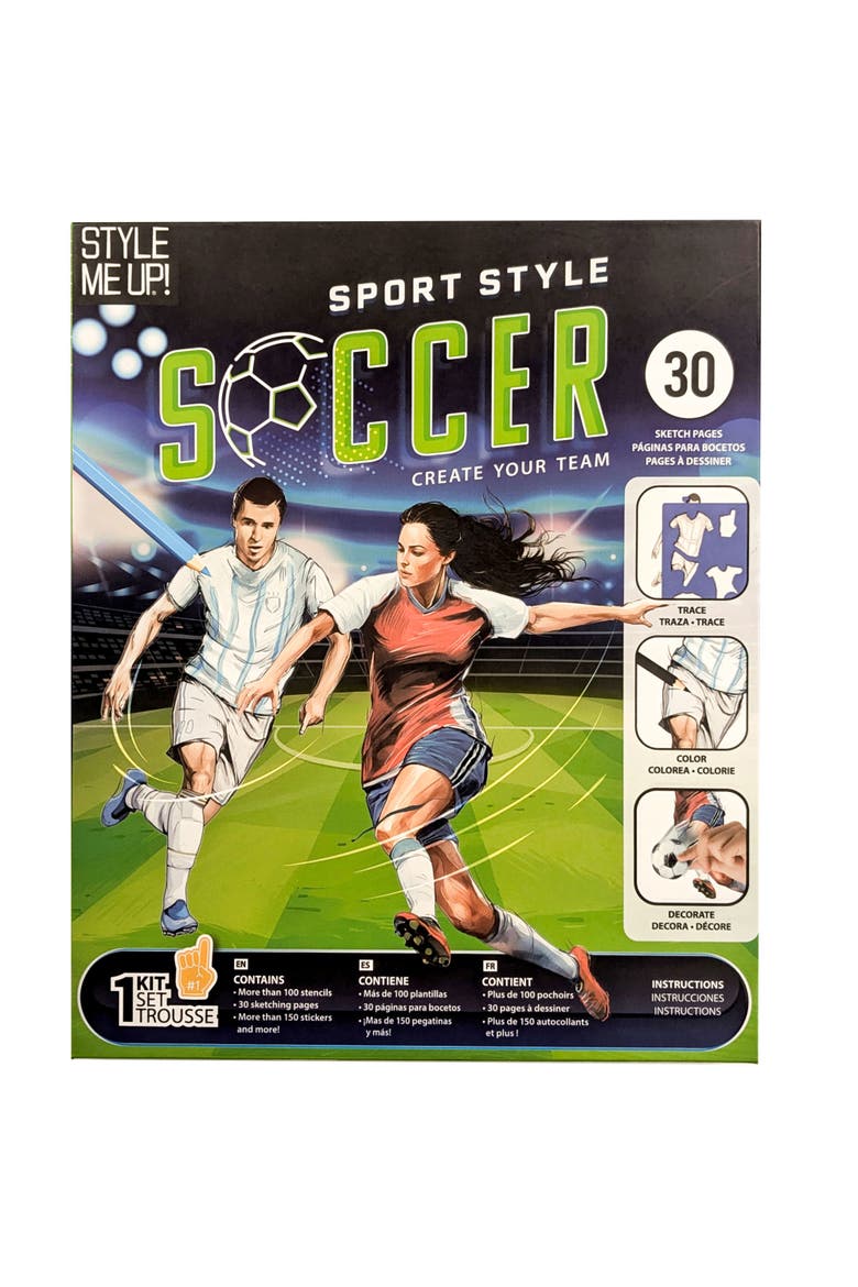 Style Me Up Sport Style Soccer, Alternate, color, Multicolored