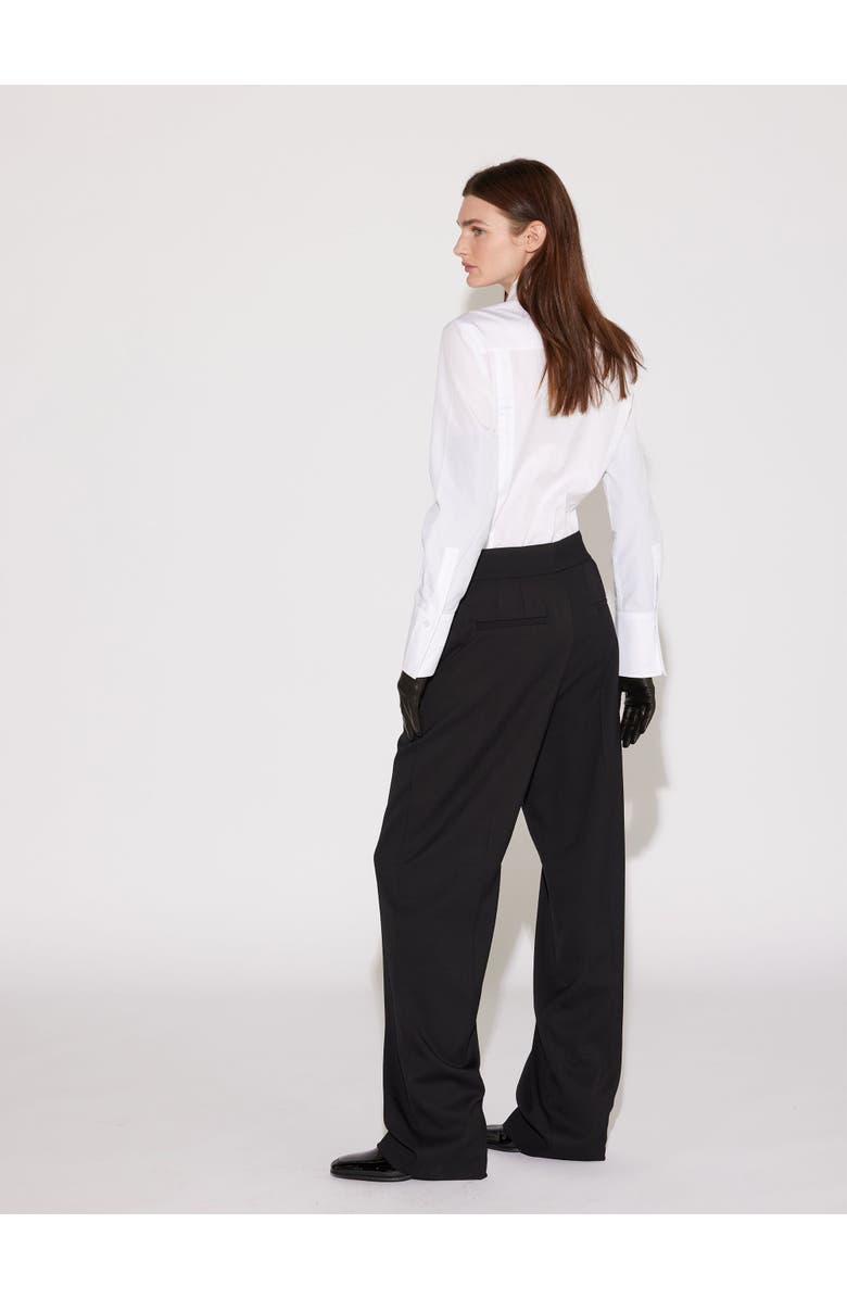 Callas Milano Ripley Button Front Fitted Shirt, Alternate, color, White