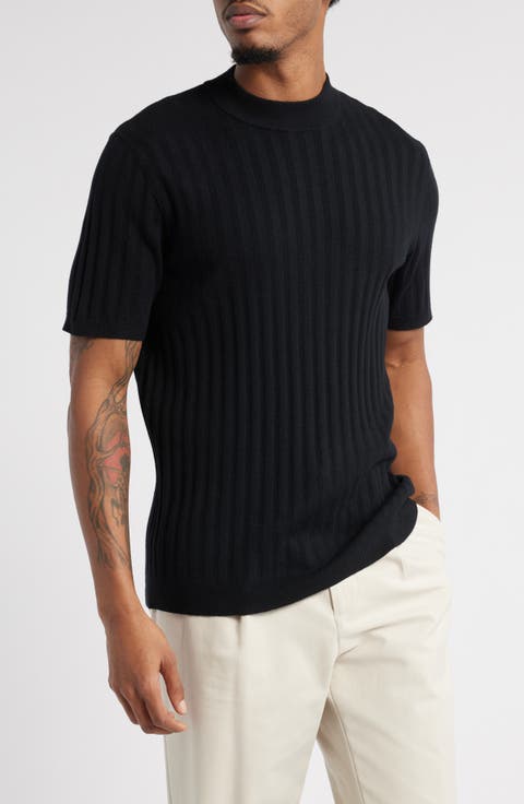 Captains Helm Golf / CPHG GENTLEMAN MOCK NECK TEE -Off White-
