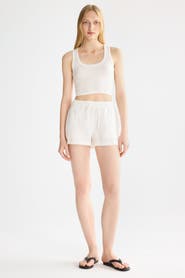 Orolay Relaxed Linen Drawstring Shorts