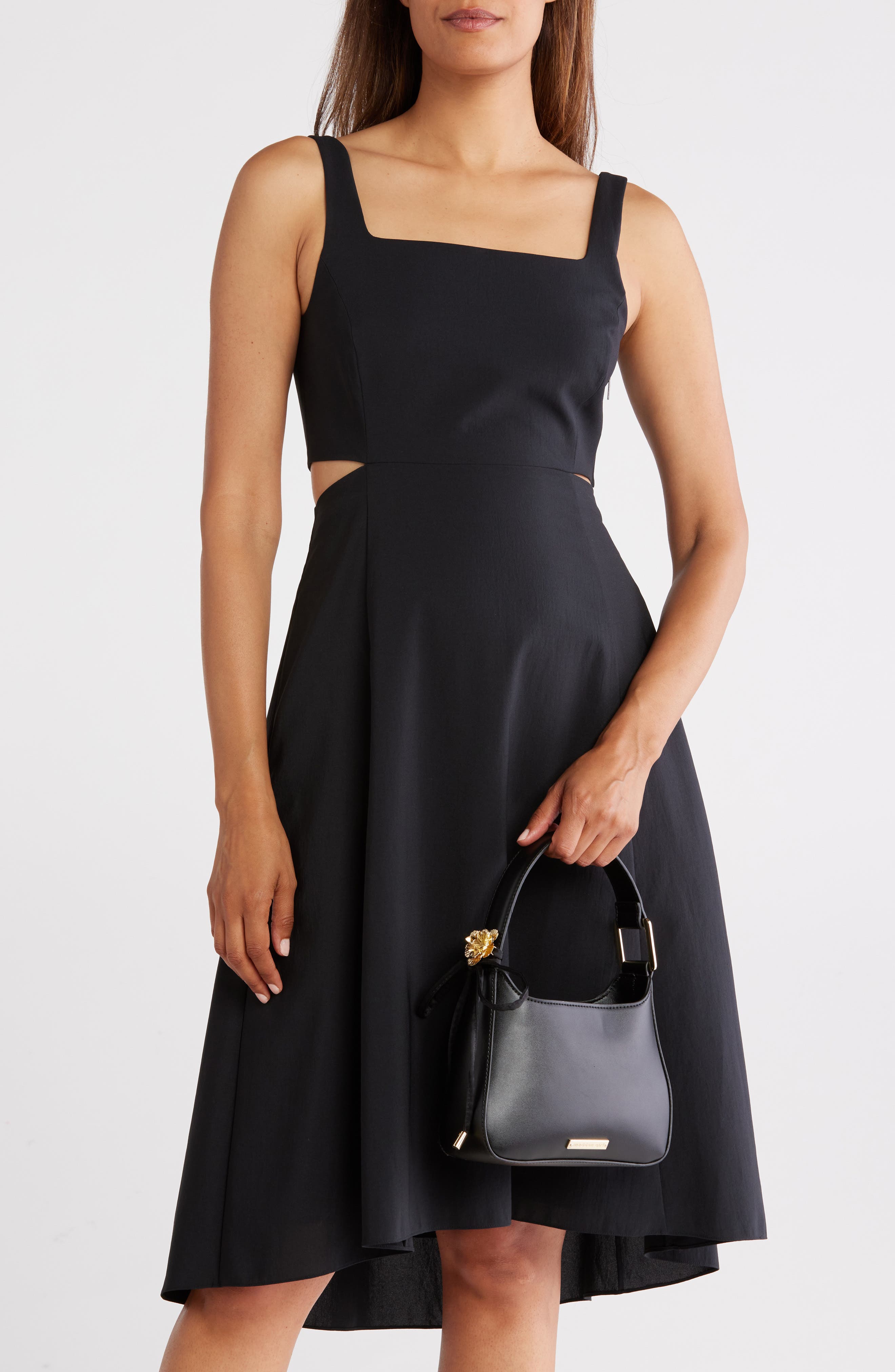 Madden Girl Faux Leather Shoulder Bag, Alternate, color, Black