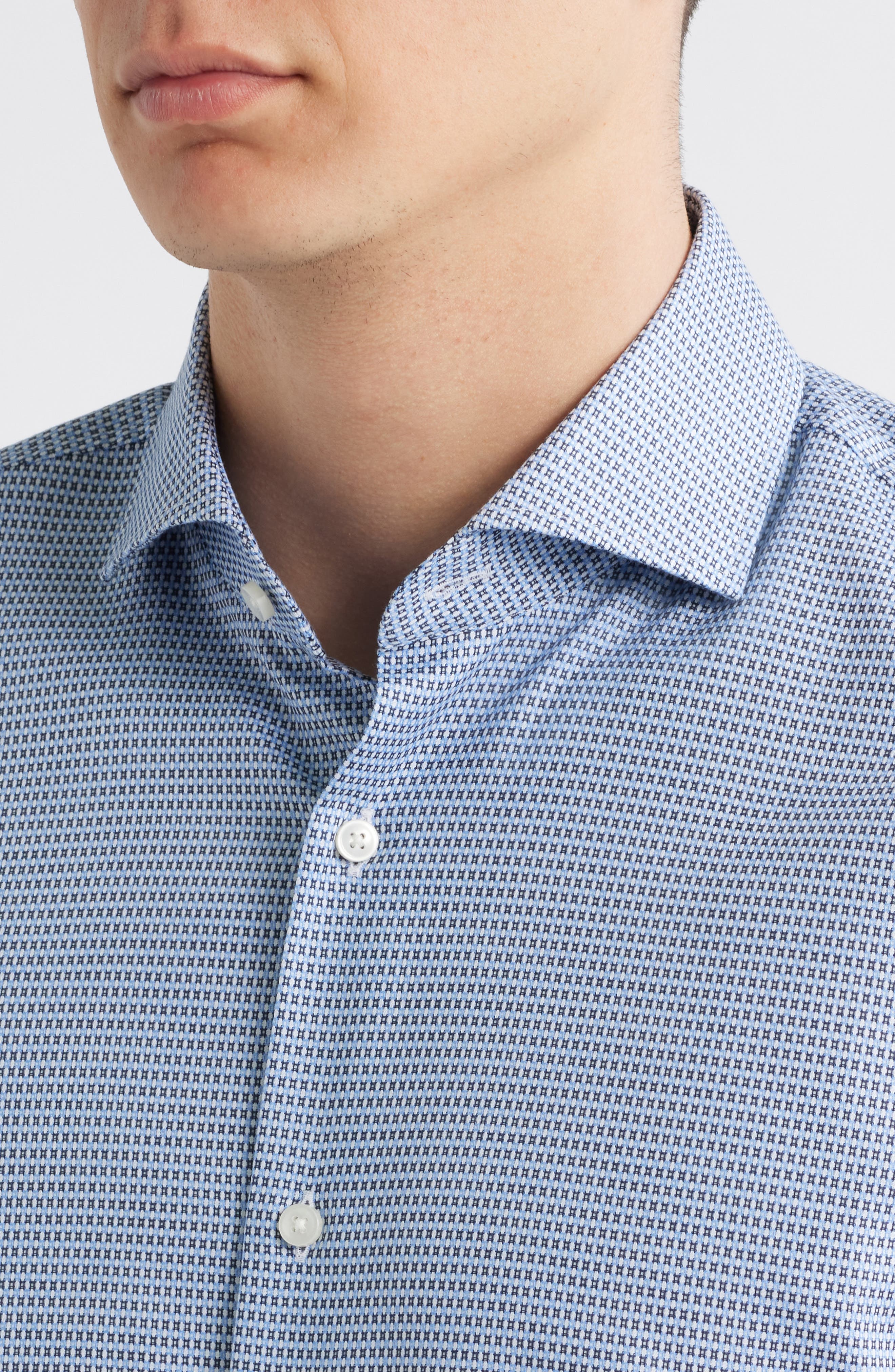 Hank Slim Fit Easy Iron Dress Shirt - image 2