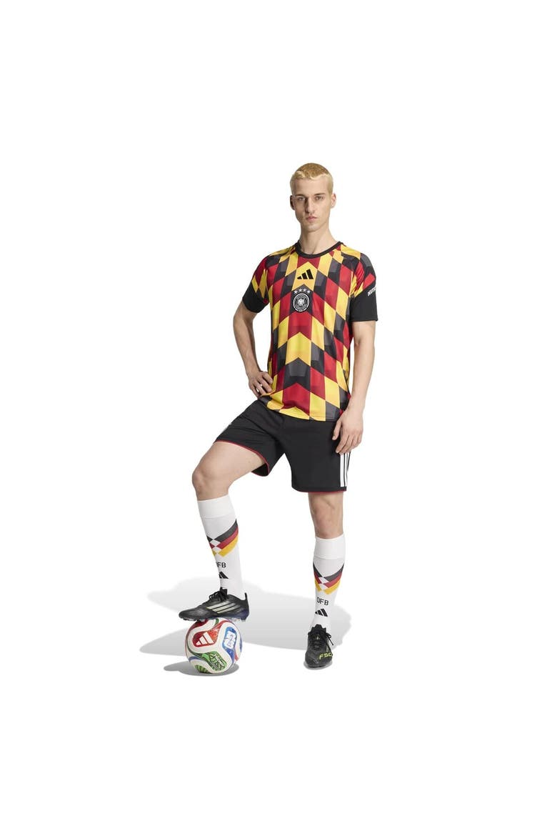 Men's adidas Black Germany National Team 2026 Pre-Match Top, Alternate, color, Black