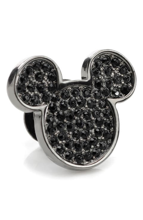 Crystal Mickey Mouse Lapel Pin