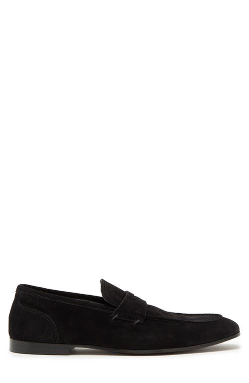 To Boot New York Selleck Loafer In Black Suede