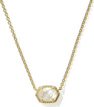 Kendra Scott Daphne Frame Stone Pendant Necklace