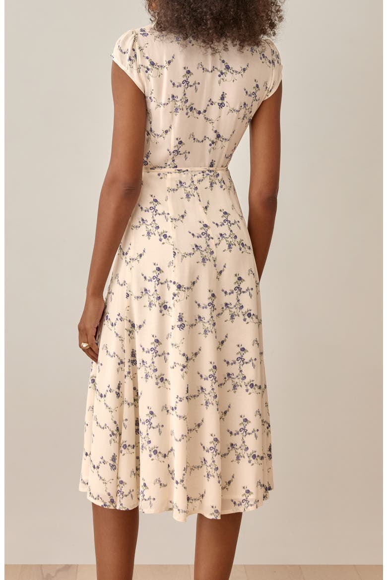 Carina Midi Wrap Dress (Nordstrom Exclusive), Alternate, color, EMMALINE