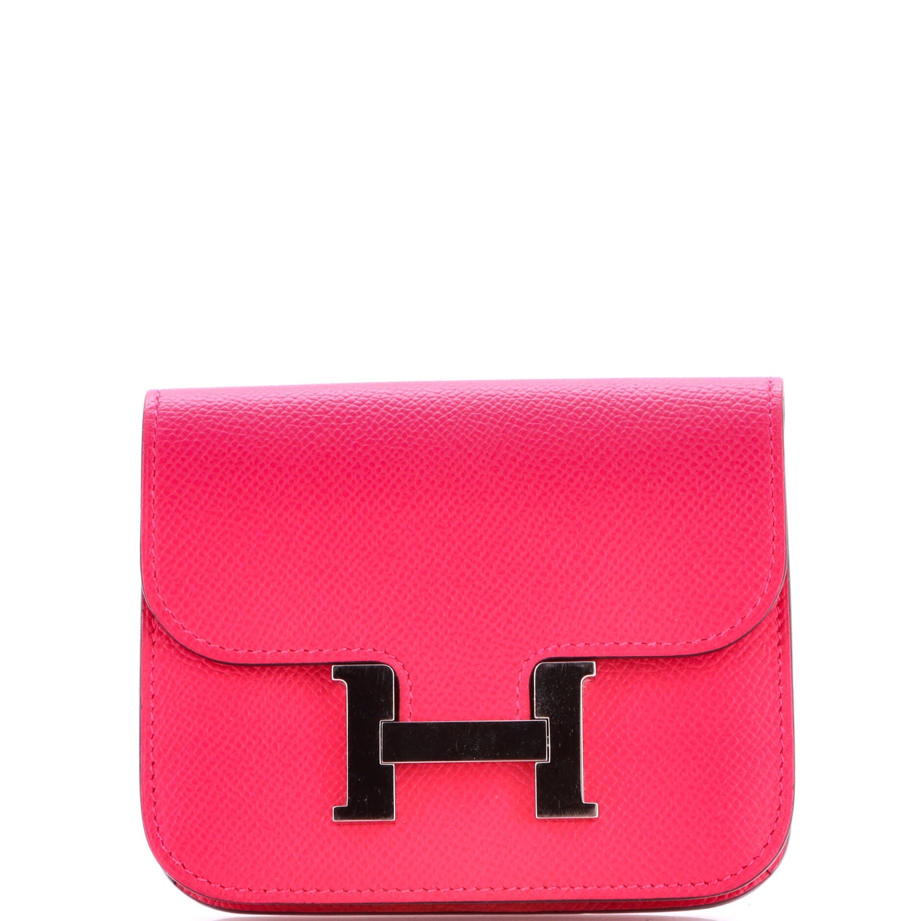 Constance Slim Wallet Epsom, Main, color, Pink