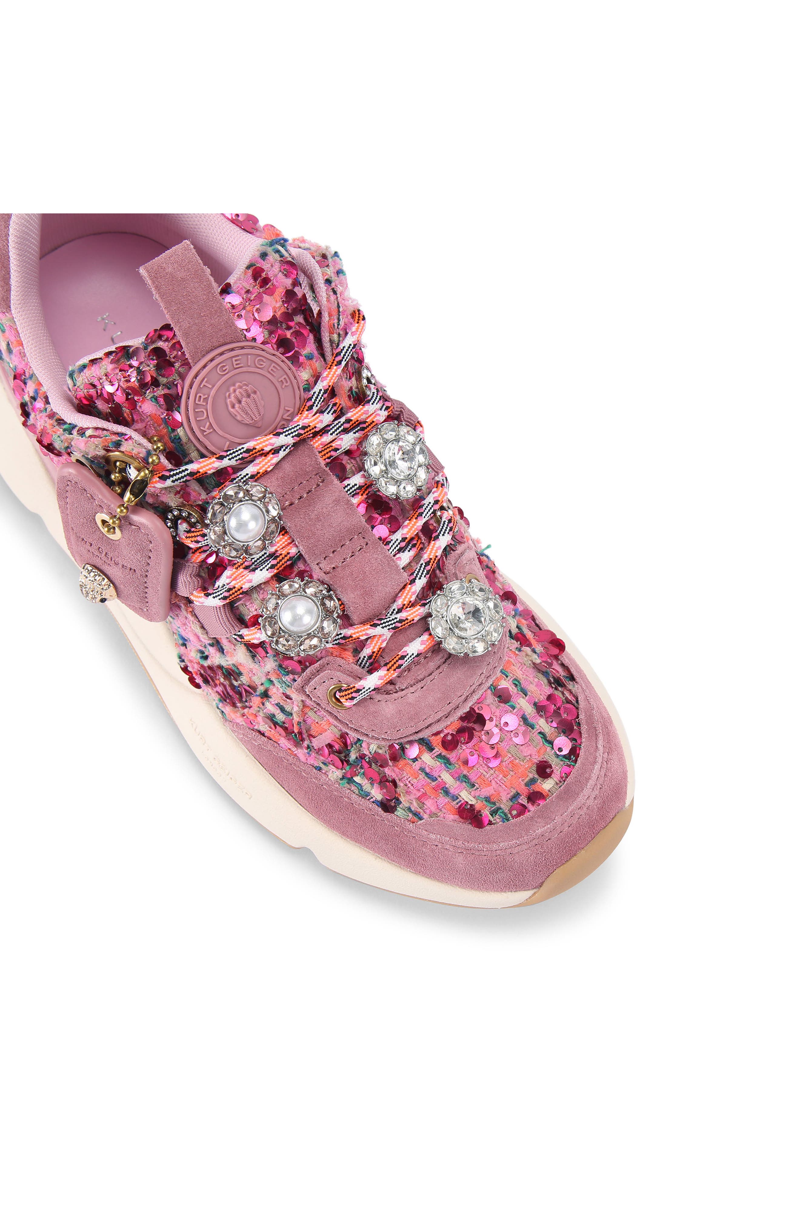 Kurt Chunky Sole Sneaker, Alternate, color, OPEN PINK