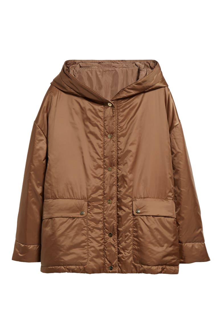 GreenMo Insulated Hooded Jacket, Alternate, color, CARAMEL