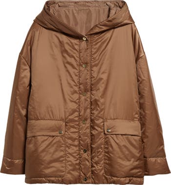 Max Mara GreenMo Insulated Hooded Jacket | Nordstrom