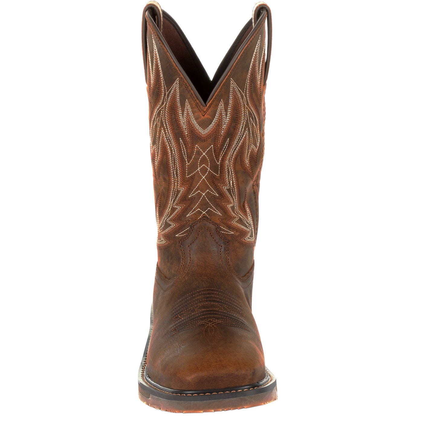 DURANGO Western Work Boot, Alternate, color, Prairie Brown