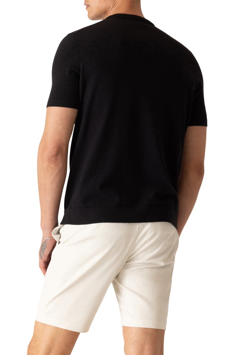 DEKE Modern Knit Crewneck T-Shirt, Alternate, color, Black