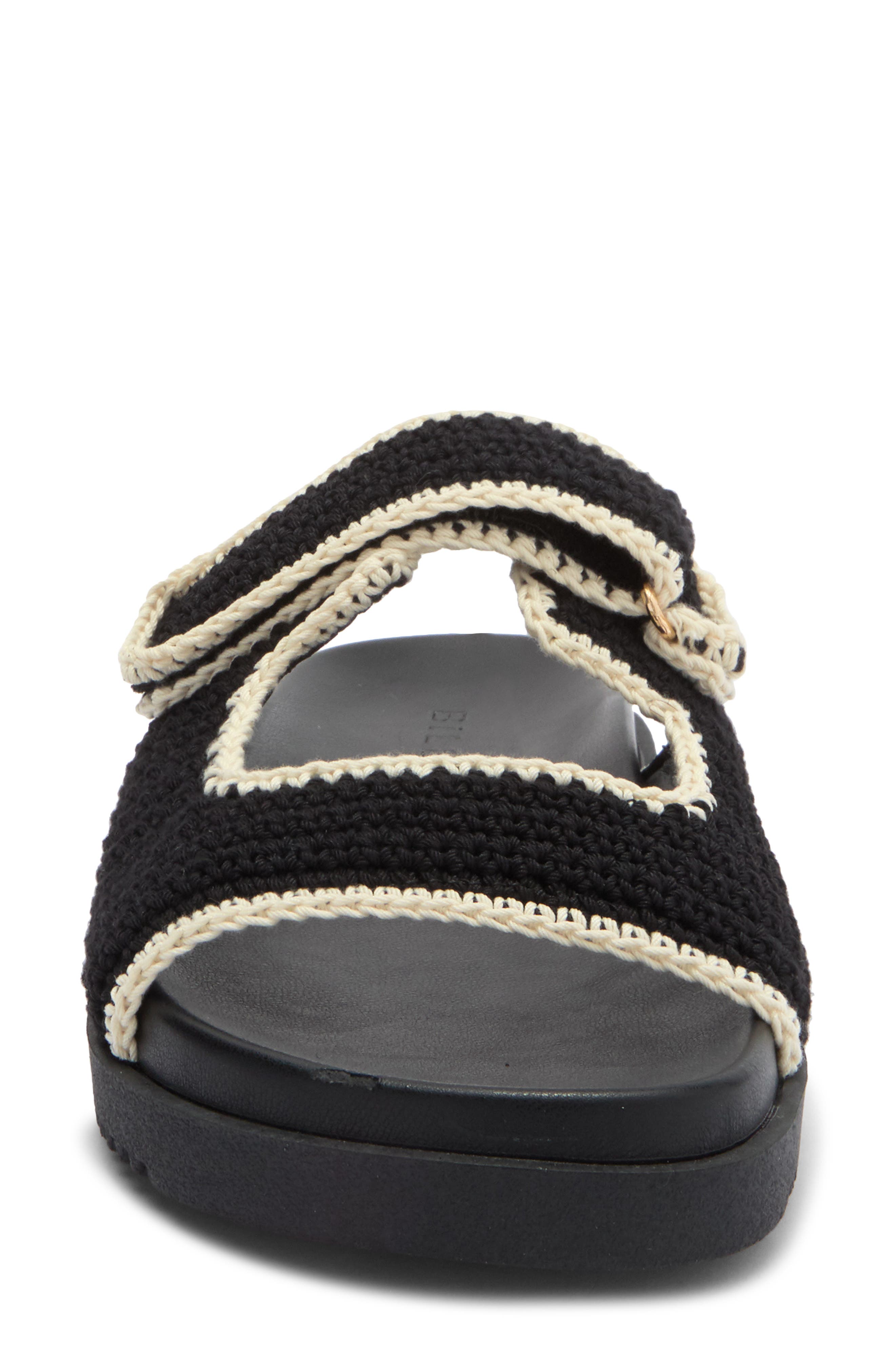 Billini Abbot Sandal, Alternate, color, Black/ White