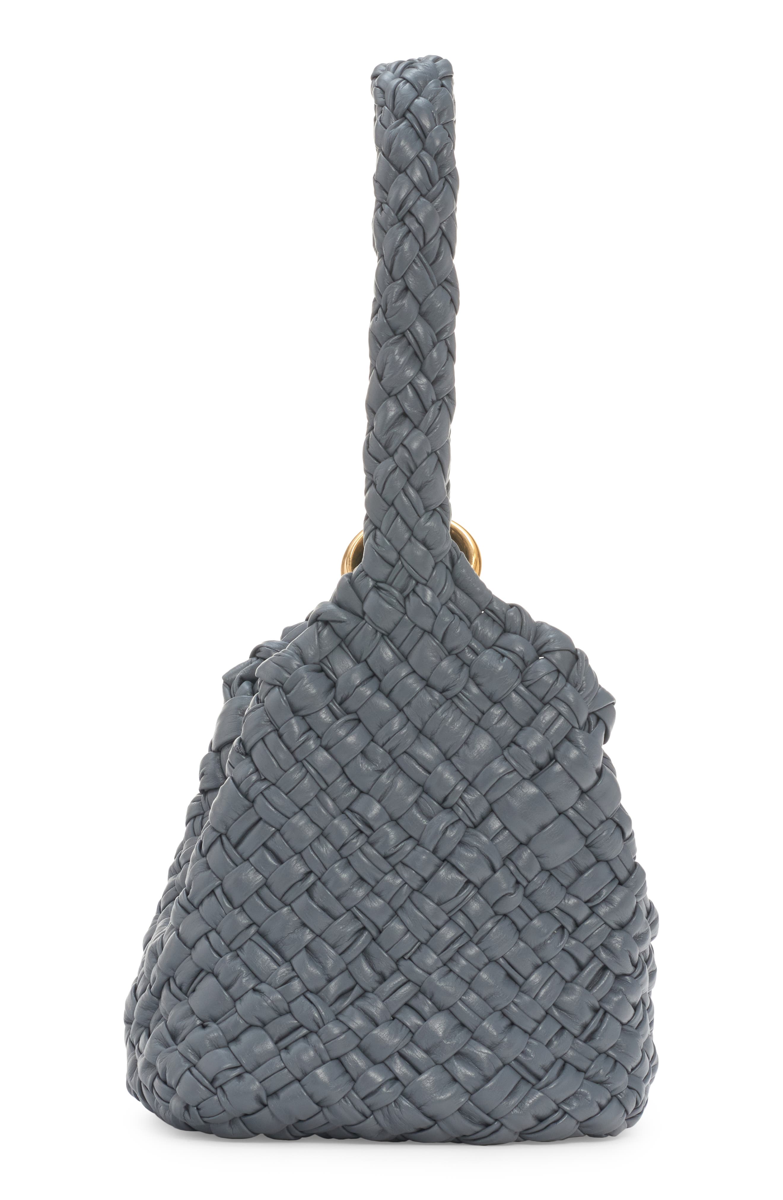 Bottega Veneta Mini Piero Intrecciato Leather Bucket Bag, Alternate, color, 