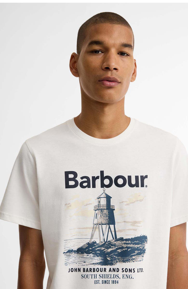 Barbour Harbourside Graphic T-Shirt, Alternate, color, Whisper White