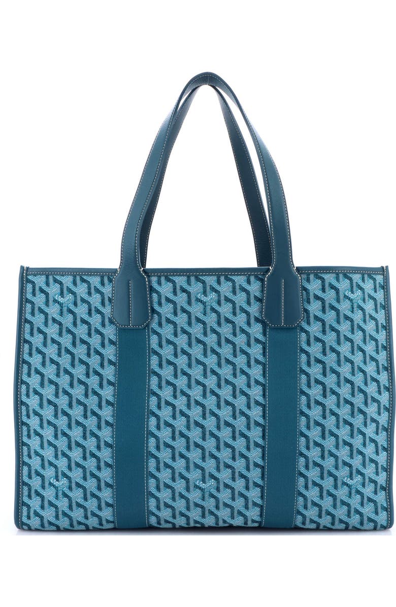Pre-Owned Goyard Villette Tote Coated Canvas MM, Main, color, Blue