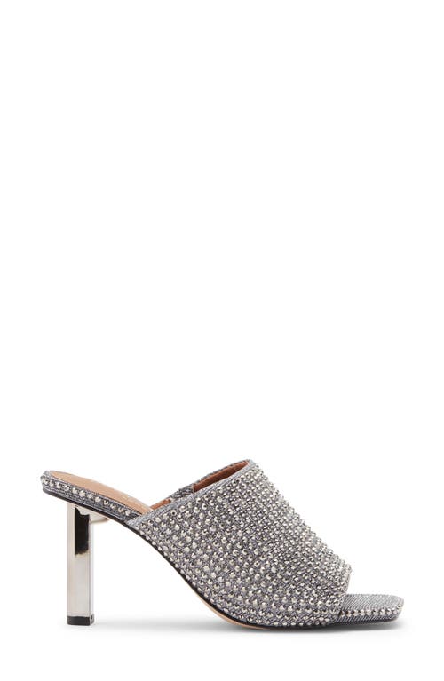 Kurt Geiger London Crystal High Mule In Silver
