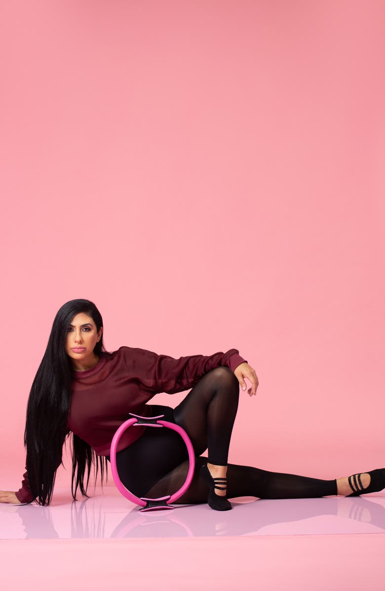 Arebesk Sparkle 2-Pack No-Slip Closed Toe Socks, Alternate, color, Black- Black