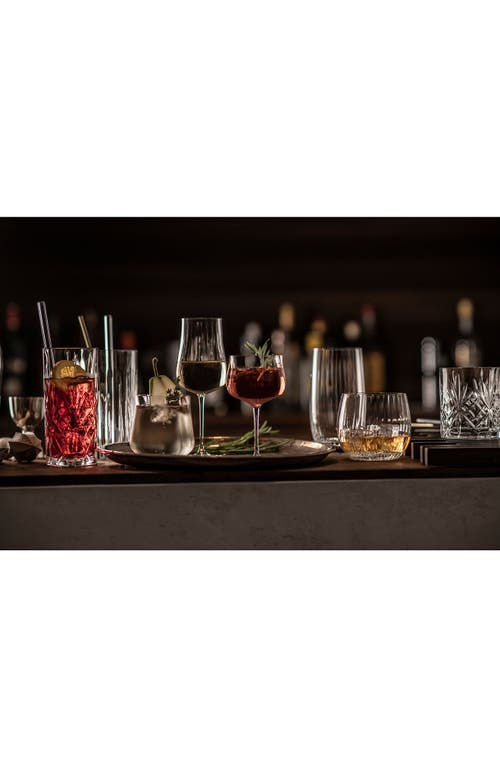 Schott Zwiesel Show And Stage Set Of 6 Double Old Fashioned Glasses In Transparent