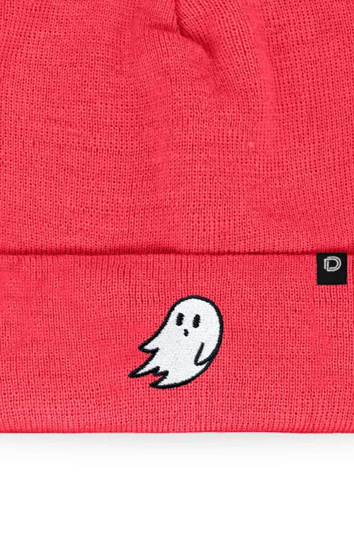 Dalix Ghost Beanie In Neon Pink