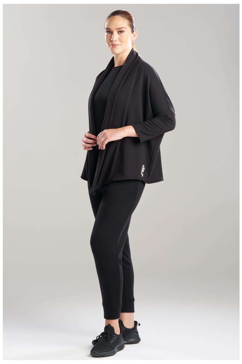 Cocoon Cardigan, Main, color, BLACK
