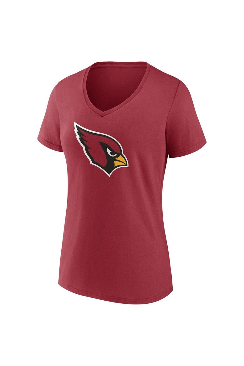 Women's Fanatics Branded DeAndre Hopkins Cardinal Arizona Cardinals Player Icon Name & Number V-Neck T-Shirt, Alternate, color, Cardinal
