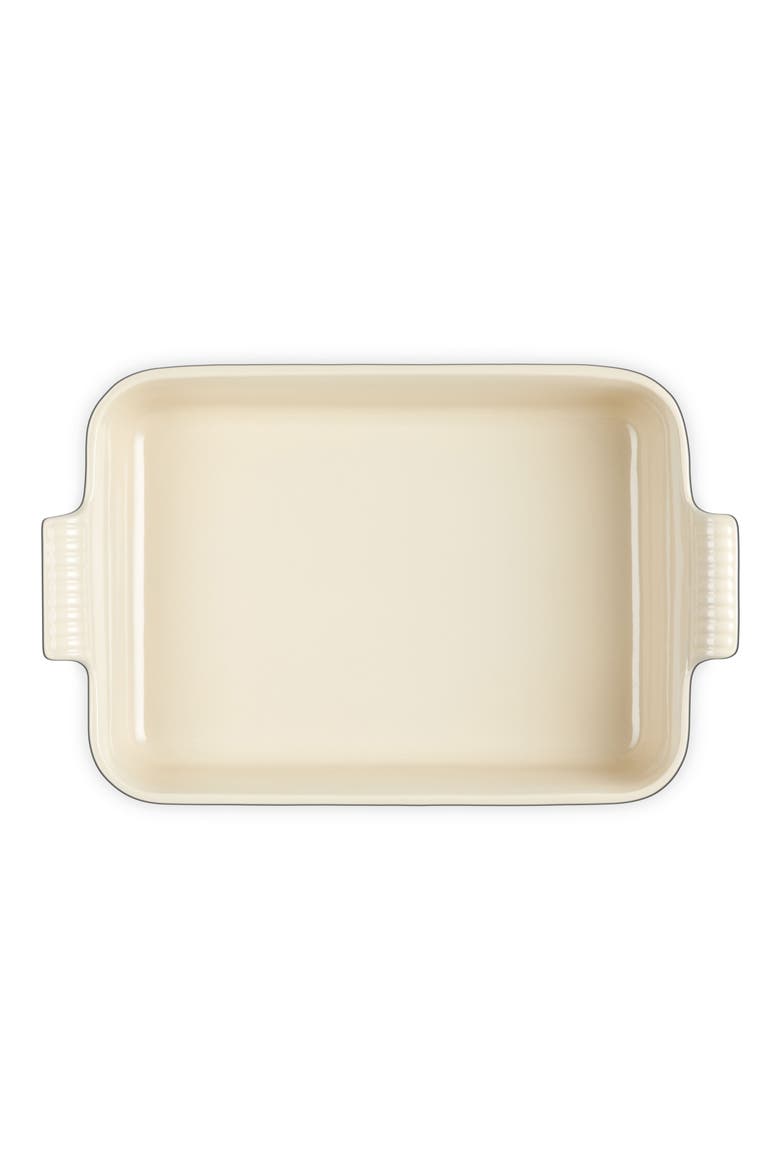 Heritage Stoneware Deep Lasagna Dish, Alternate, color, OYSTER