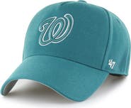 '47 Men's '47  Teal Washington Nationals Ballpark Offside Adjustable Hat