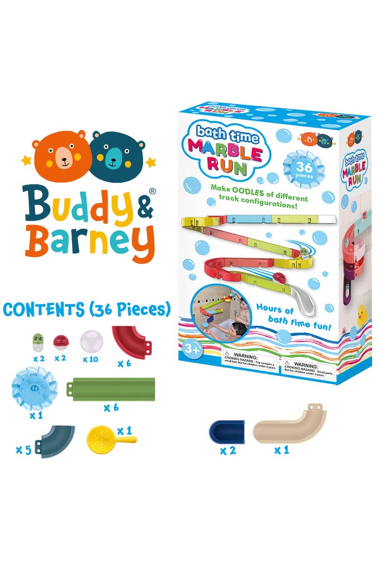 Bath Time Marble Run, Alternate, color, Multicolored