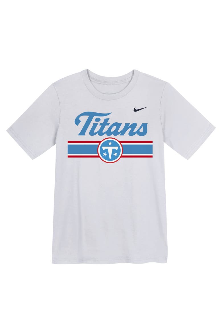 Toddler Nike White Tennessee Titans Pass Rusher T-Shirt, Main, color, White