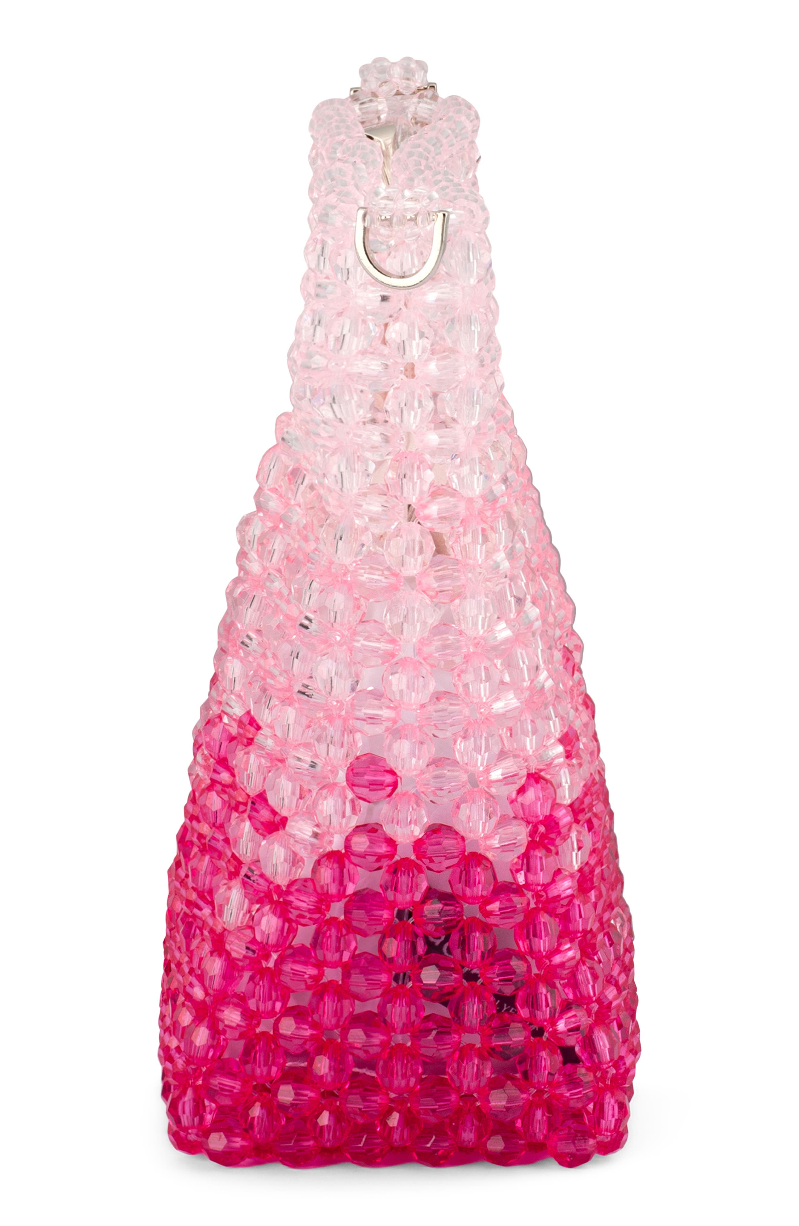 Tilda Faux Pearl Grab Bag, Alternate, color, PINK