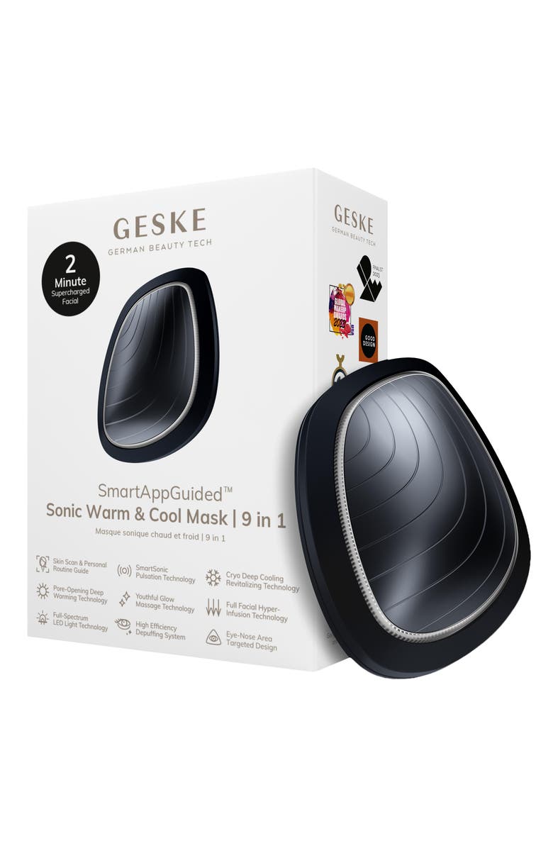 GESKE SmartAppGuided Sonic Warm & Cool Mask | 9 in 1, Main, color, 