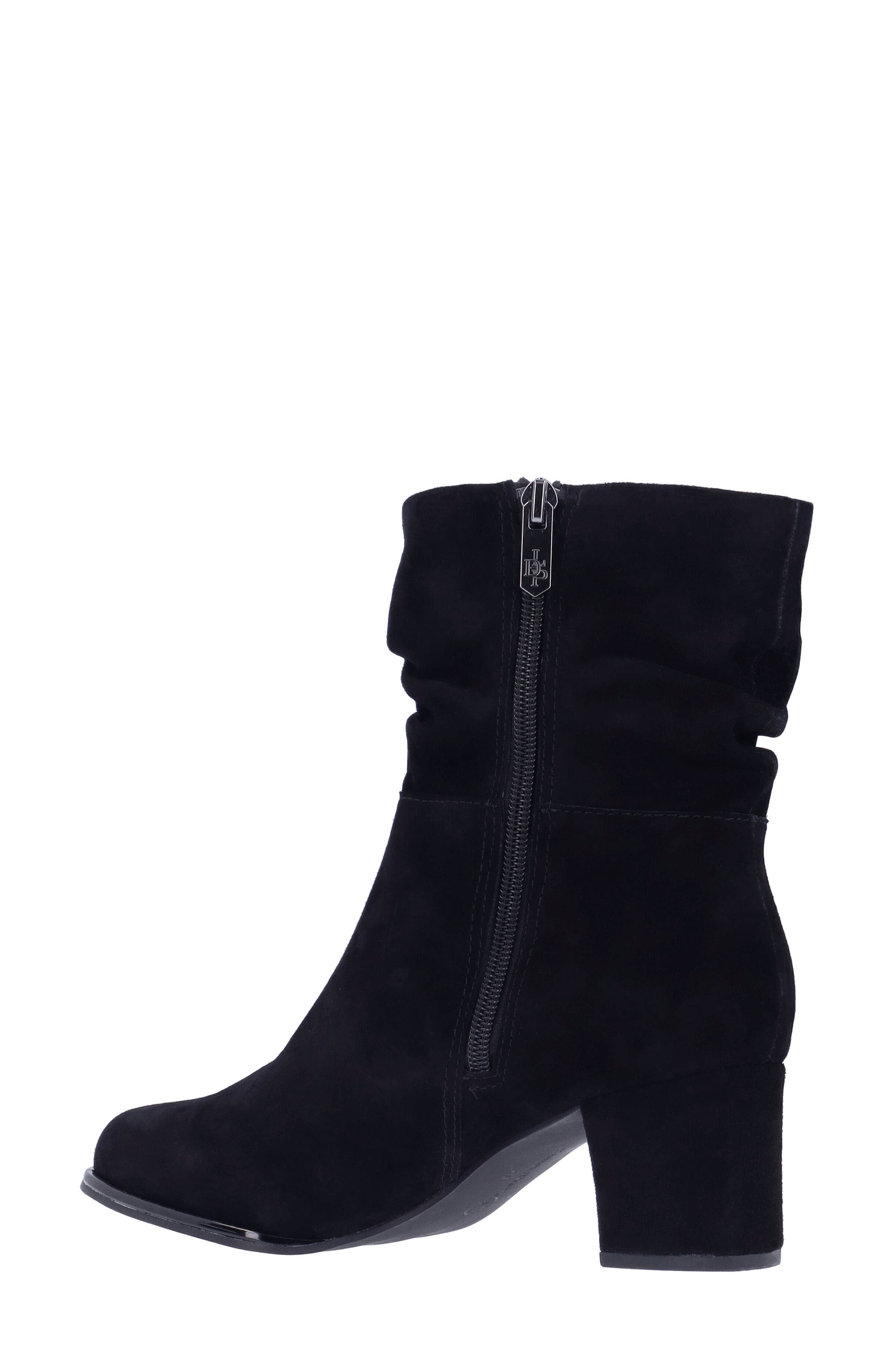 L'Amour des Pieds Pivar Slouch Bootie, Alternate, color, Black