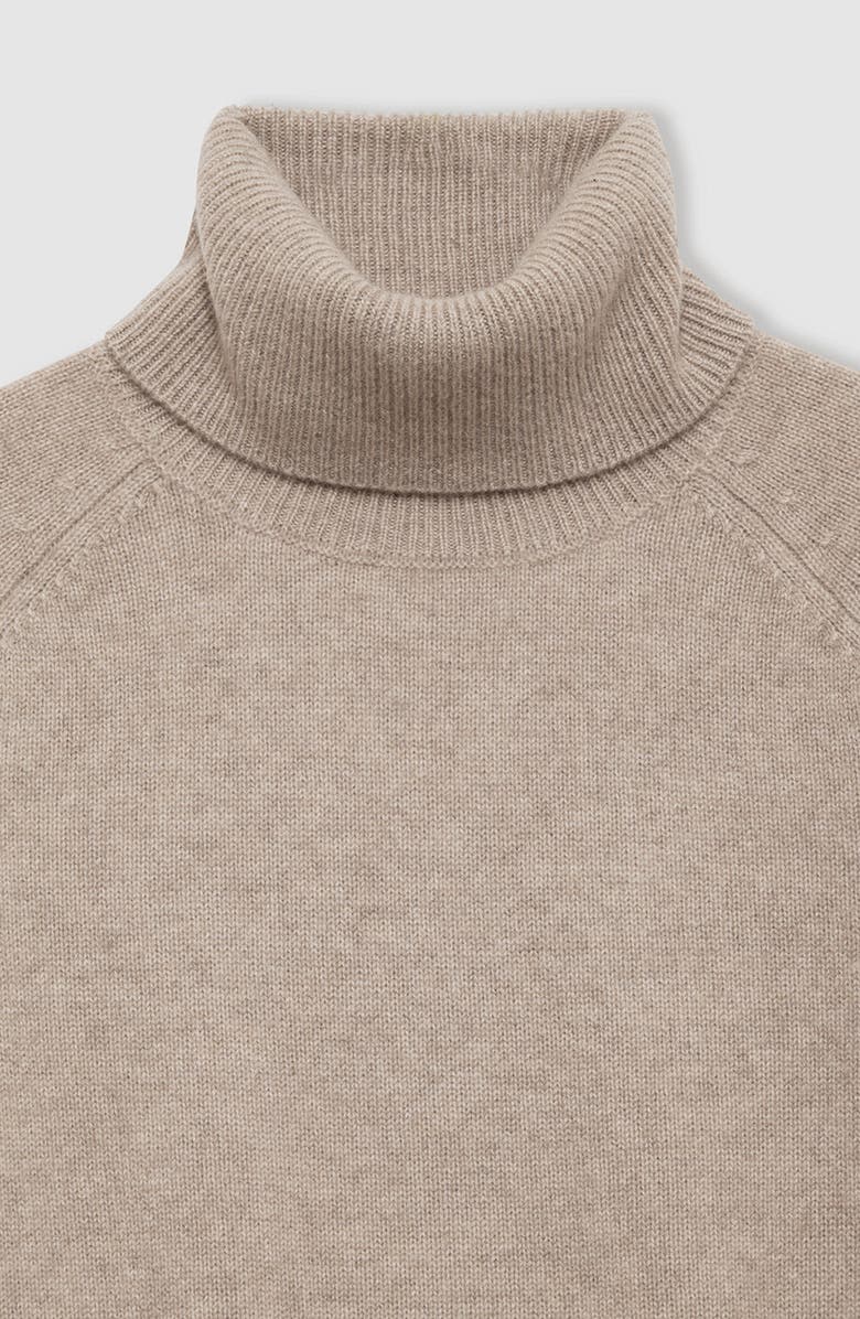 ANINE BING Jackson Turtleneck Sweater, Alternate, color, Stone Melange