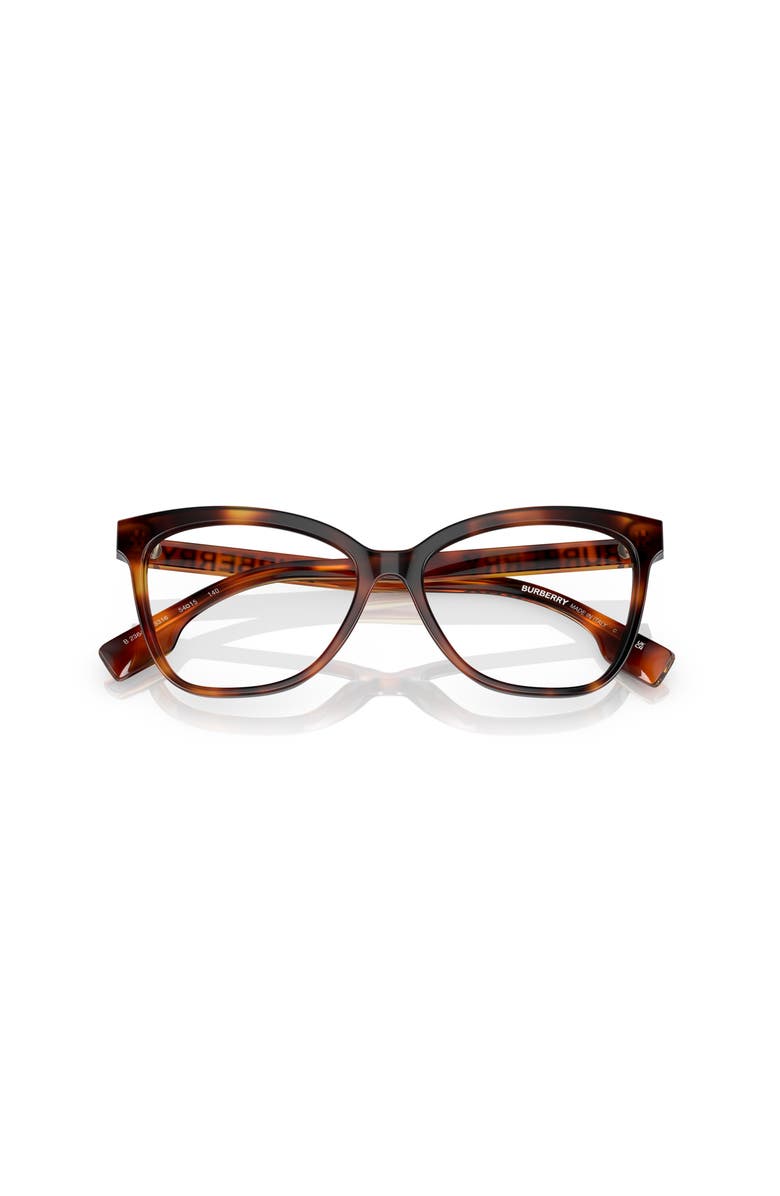 Burberry 54mm Cat Eye optical glasses, Alternate, color, Tortoise