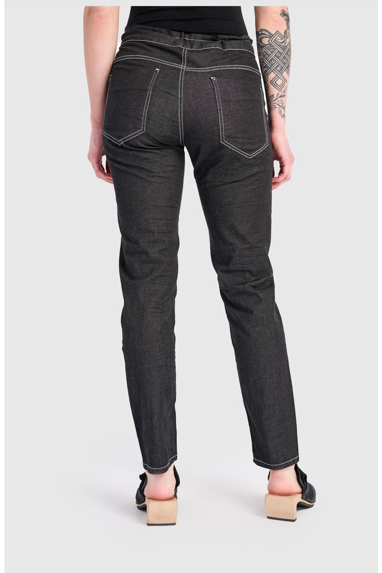 Jet Iconic Stretch Jeans, Alternate, color, Jet