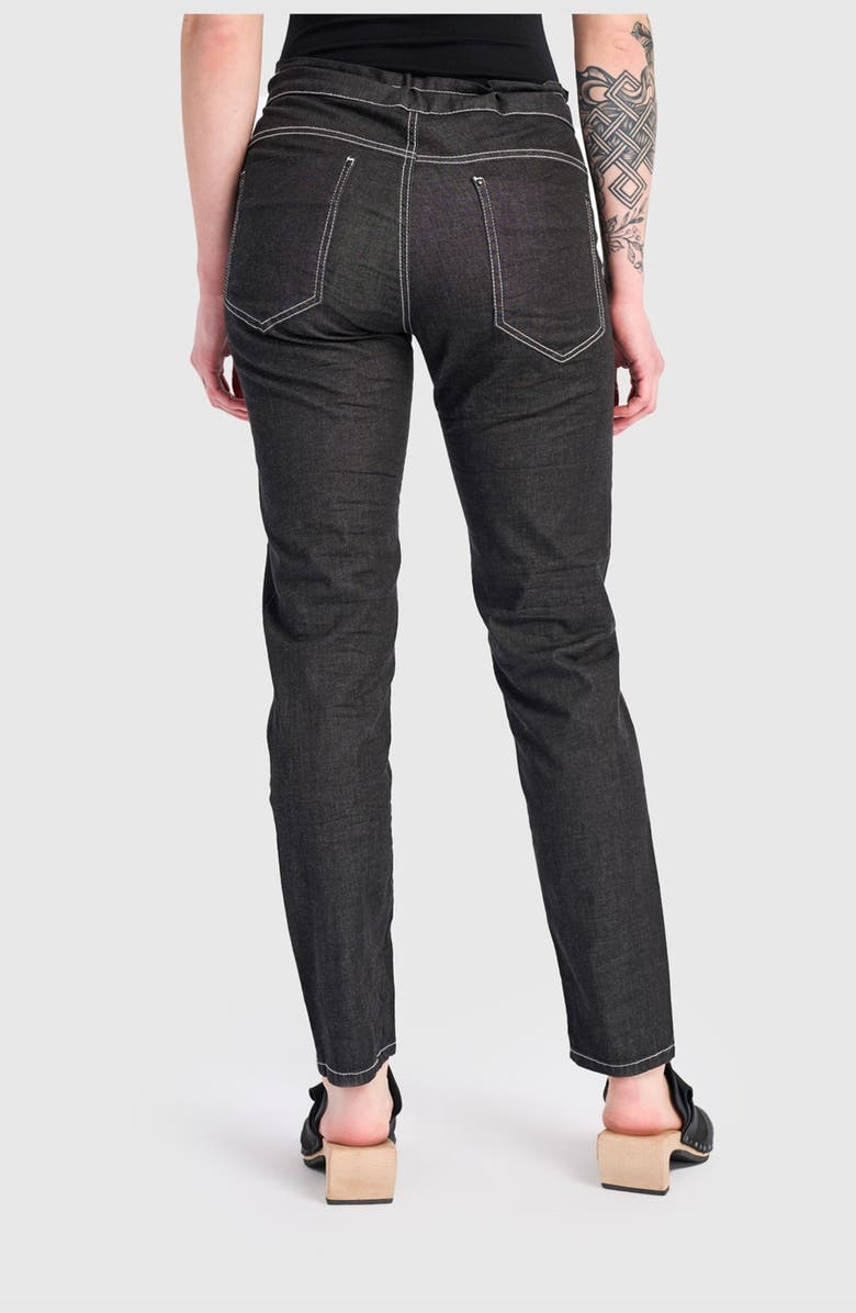 Alembika Jet Iconic Stretch Jeans, Alternate, color, Jet