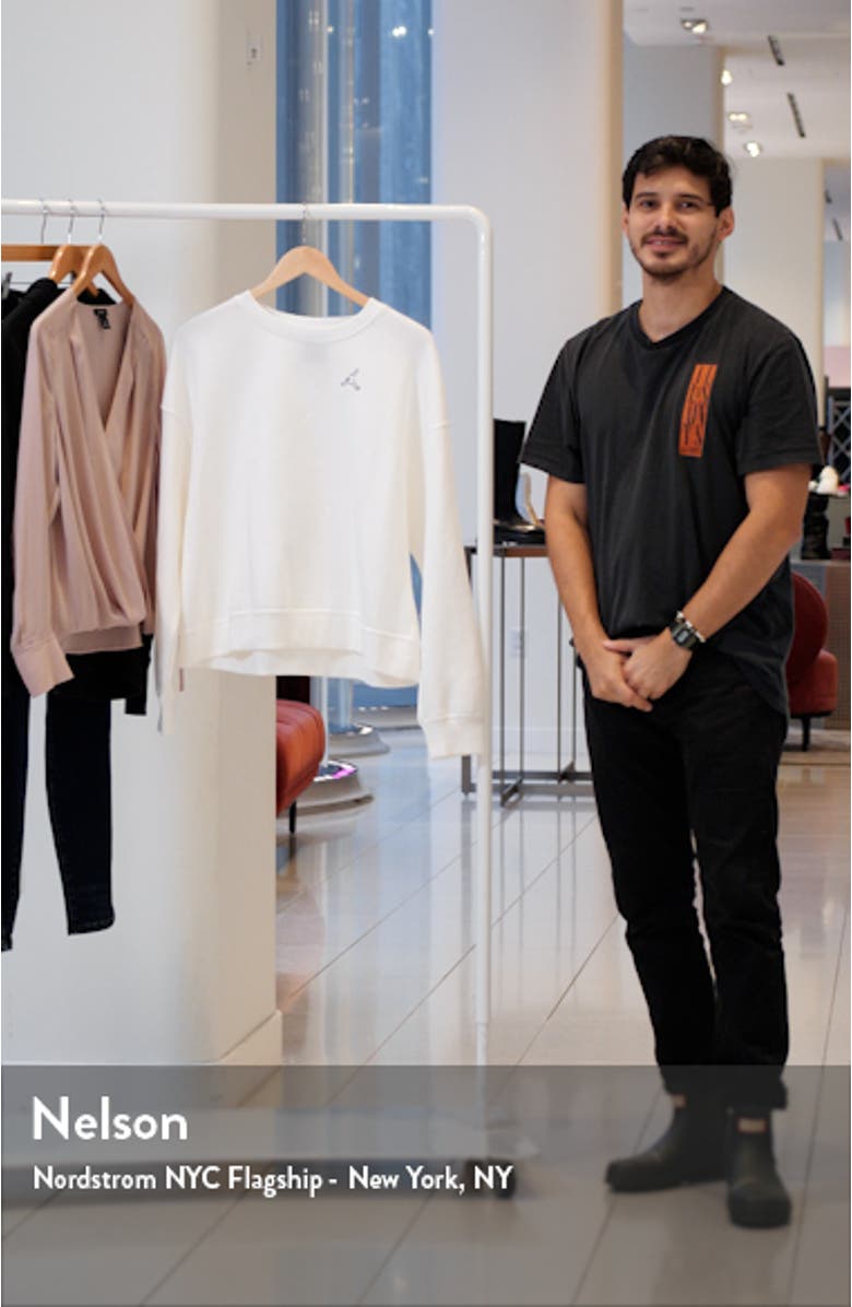 Flight Cotton Blend Sweatshirt, sales video thumbnail