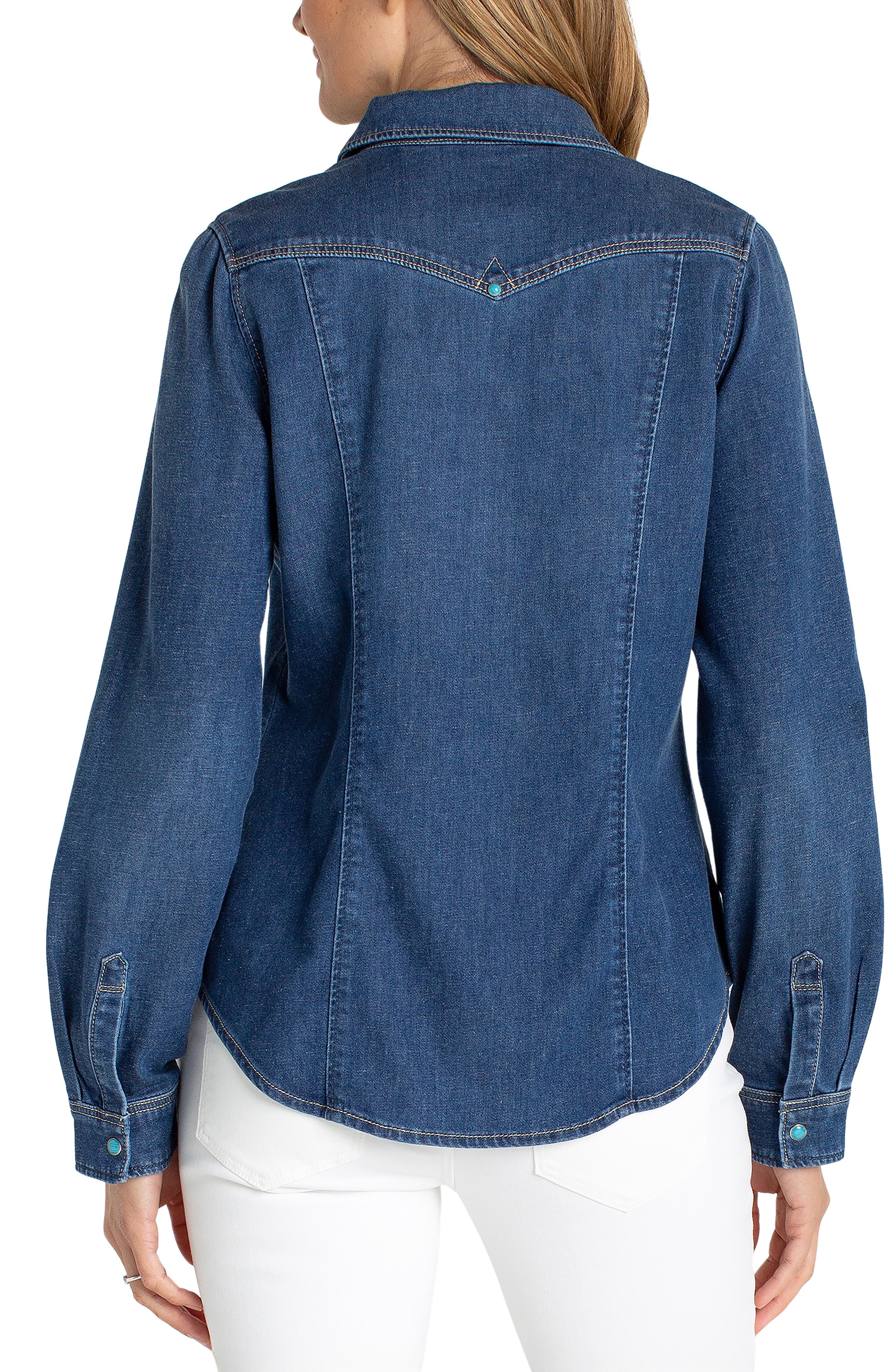 Western Denim Shirt - image 2