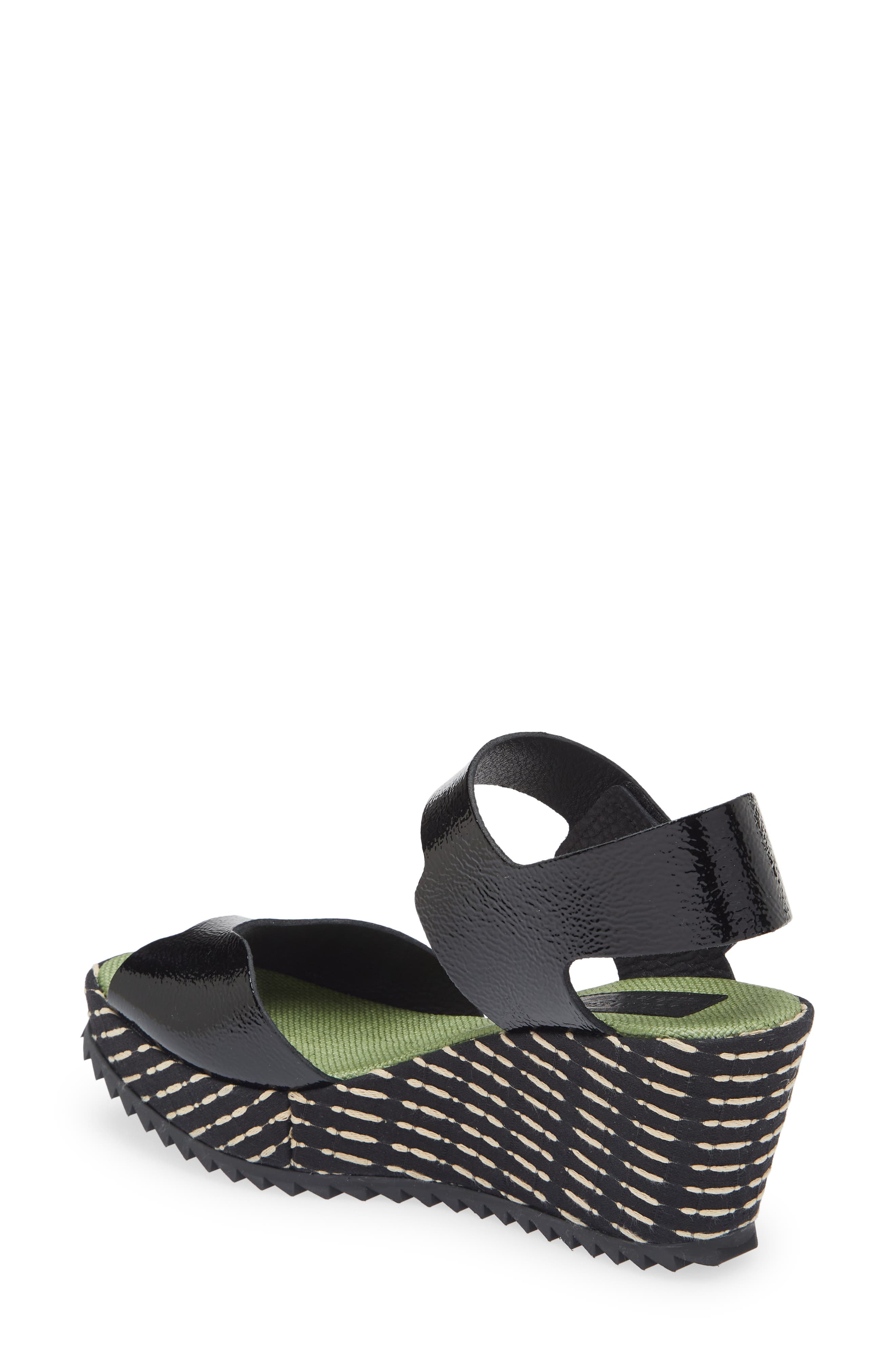 Pedro Garcia Fama Platform Wedge Sandal, Alternate, color, 